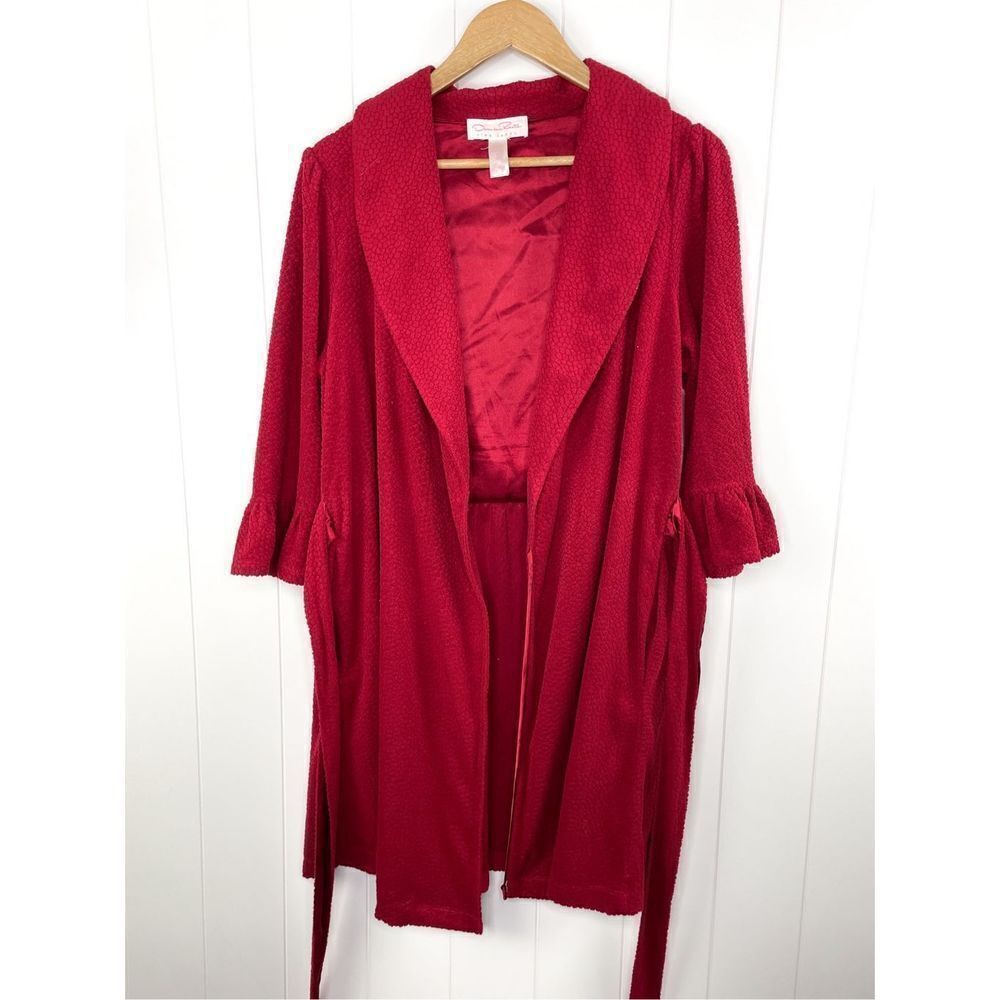 Oscar de la Renta Pink Label Robe Size L‎ - Picture 4 of 12